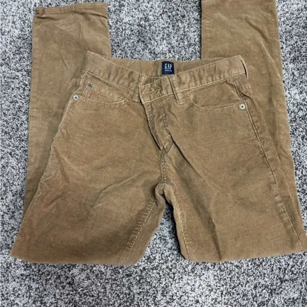 GAP Tan Corduroy Pants Classic Style